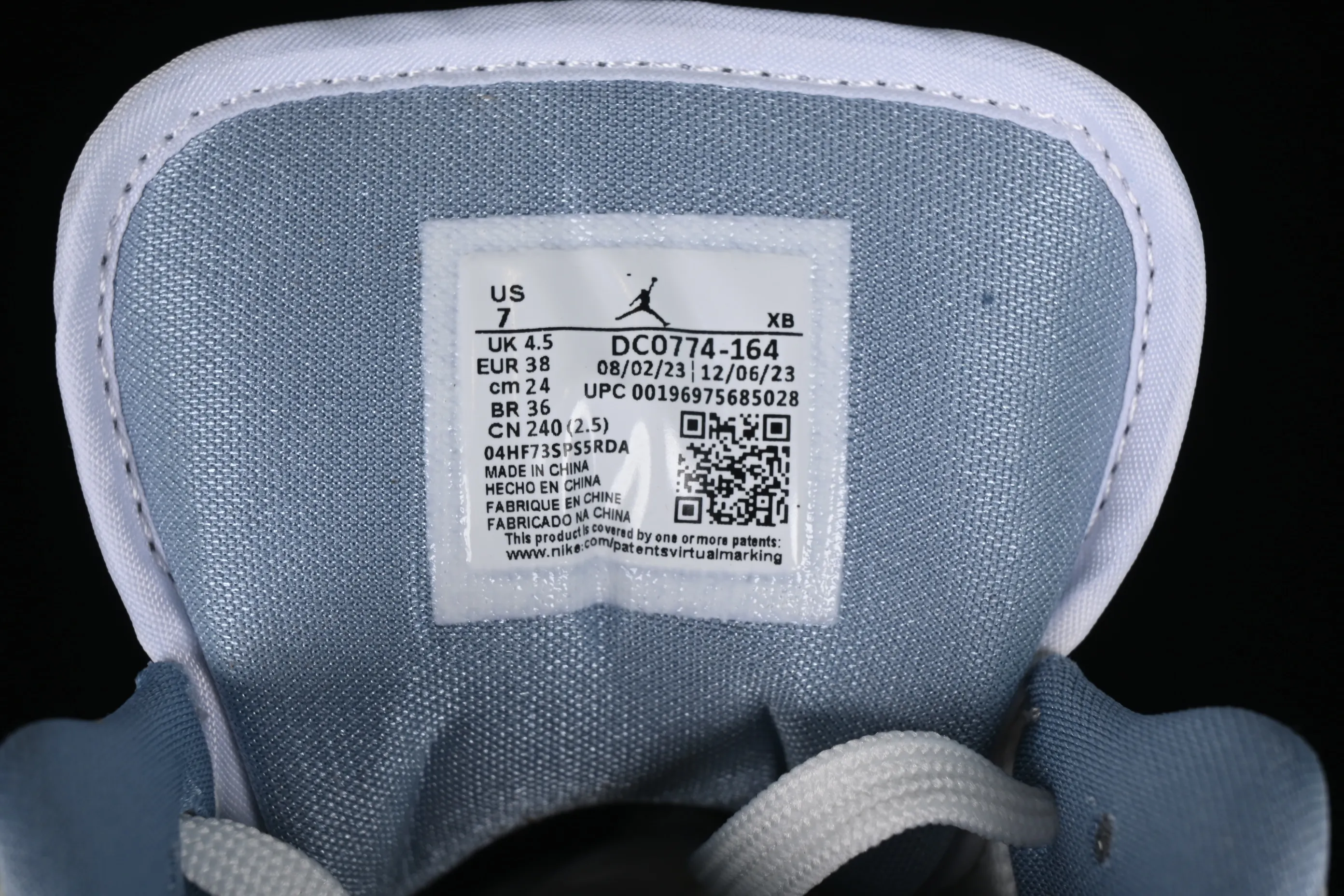 All categories Air Jordan Jordan series basketball shoes Air Jordan 1 Low Air Jordan 1 Low AJ1 Joe 1 low-top cultural and casual sneakers DC0774-164